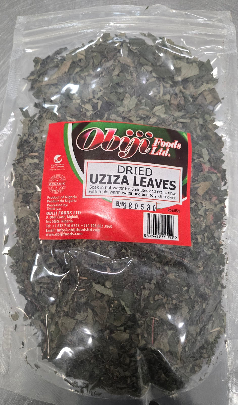 Obiji Uziza leaves