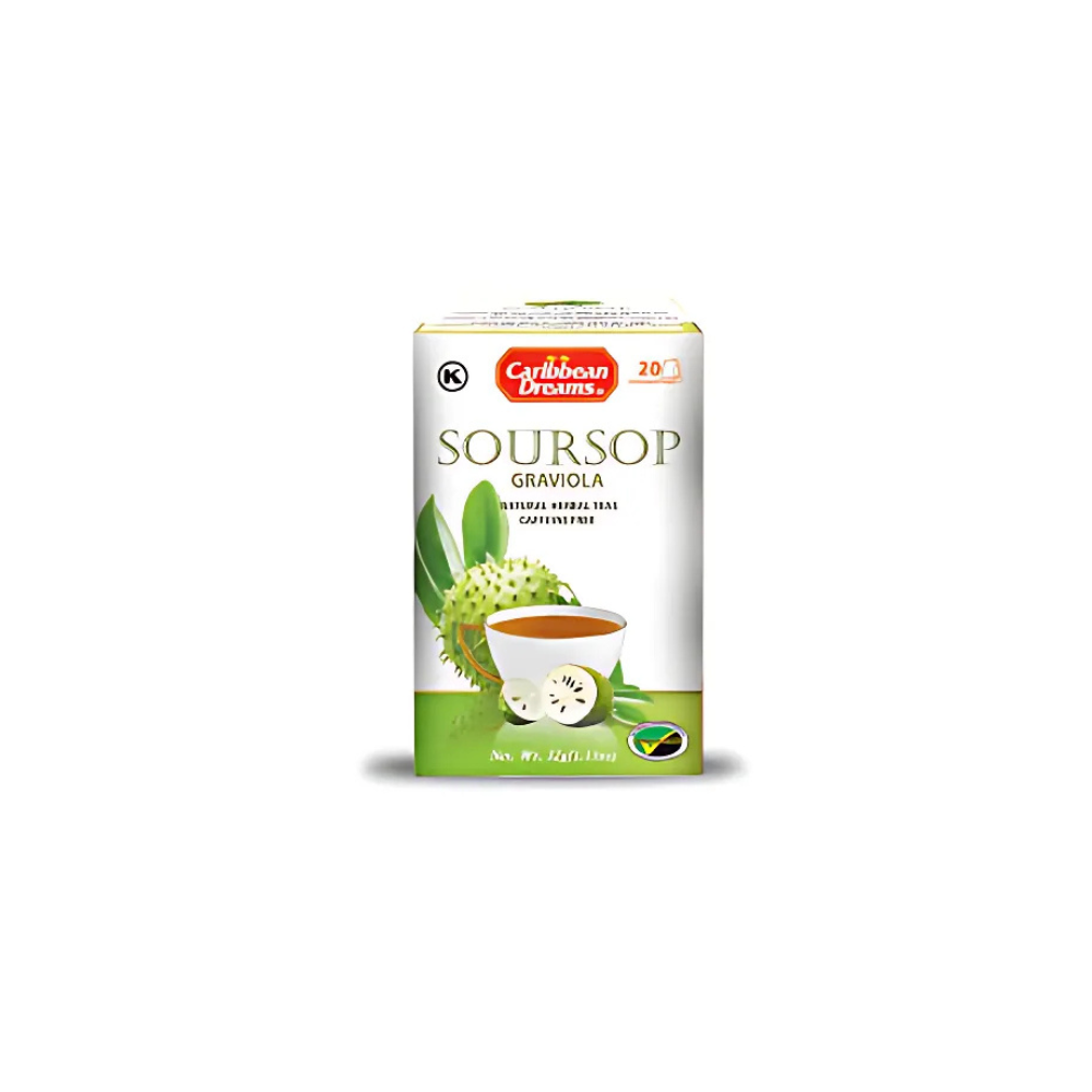 CARIBBEAN DREAMS SOURSOP TEA CAFFEINE FREE