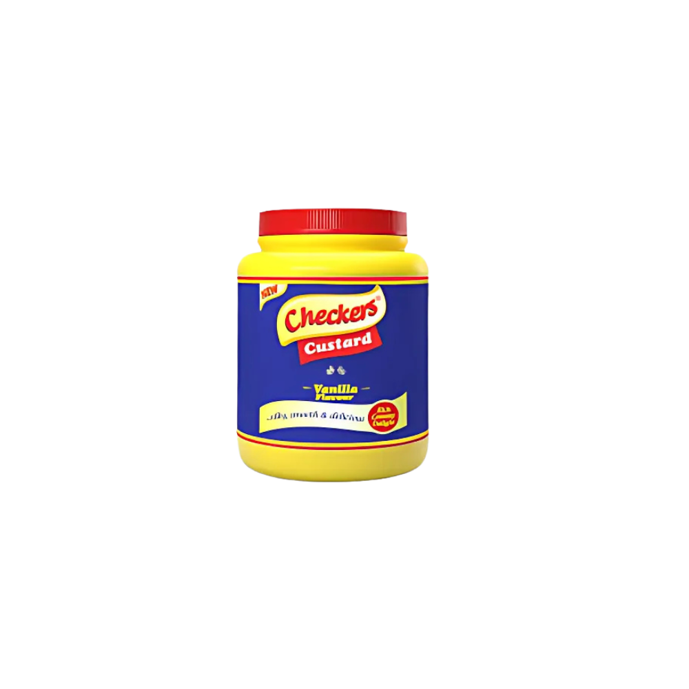 Checkers Custard Vanilla Jar