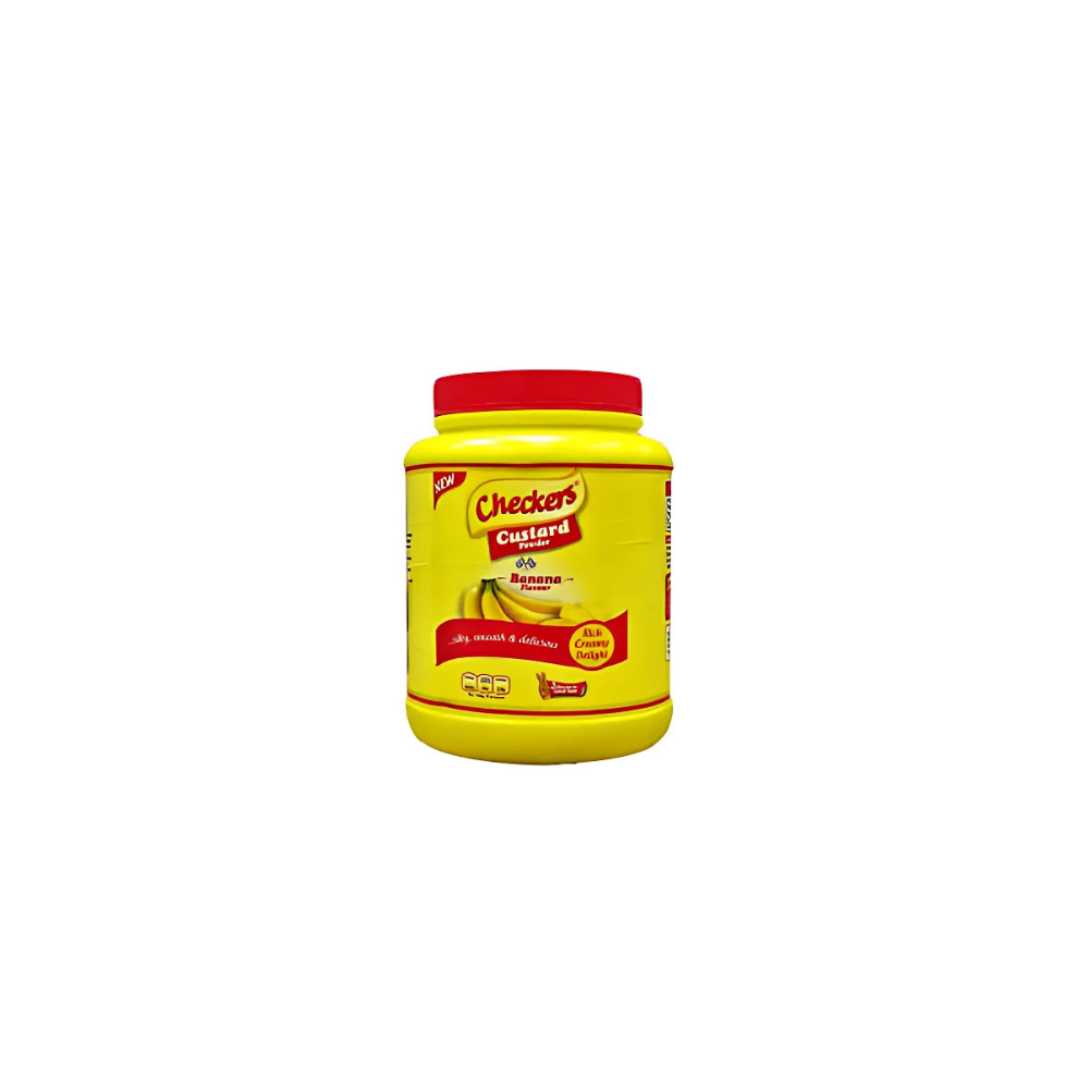 Checkers custard Banana
