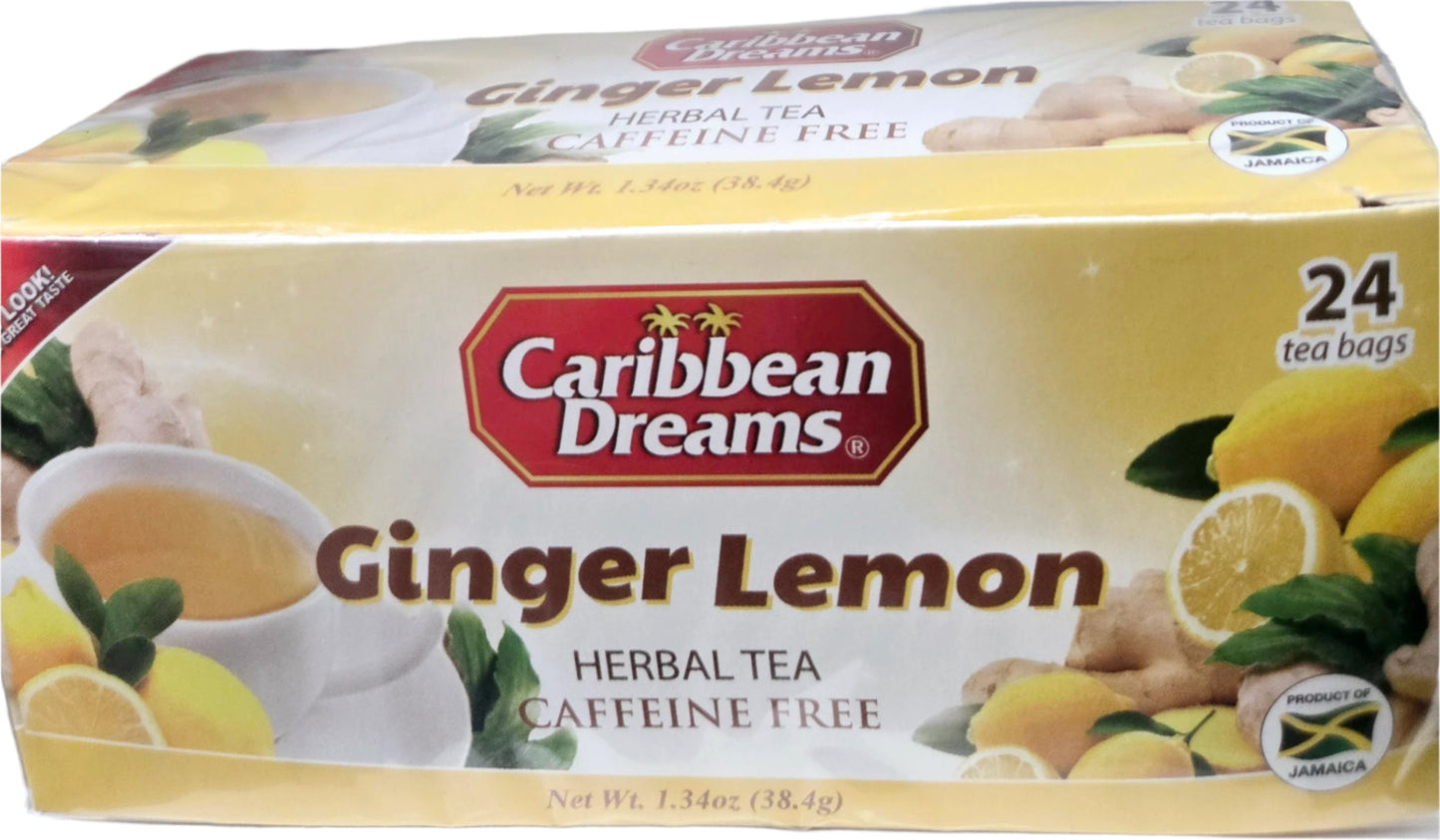 Ginger Lemon Herbal Tea