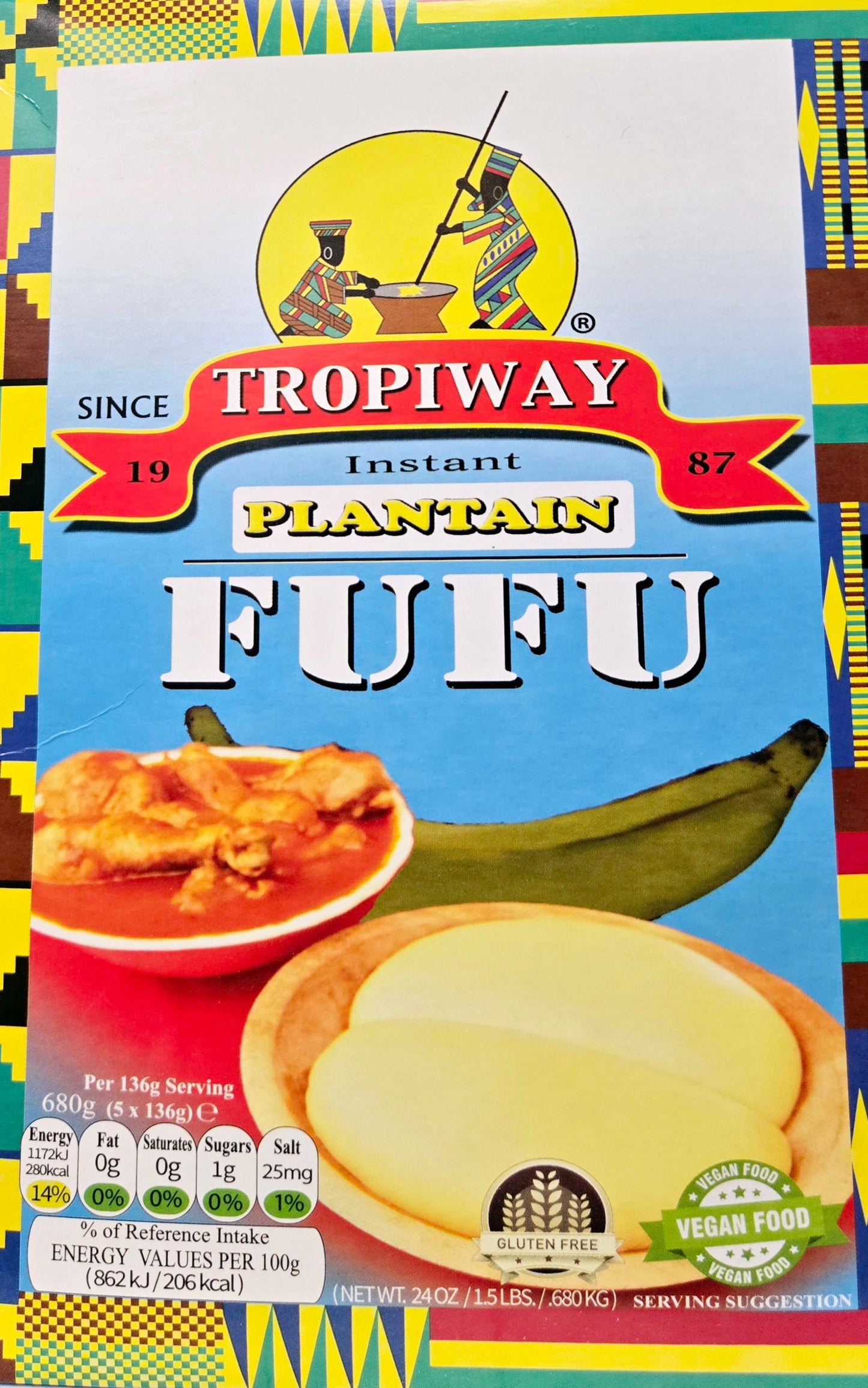 Instant Plantain Fufu