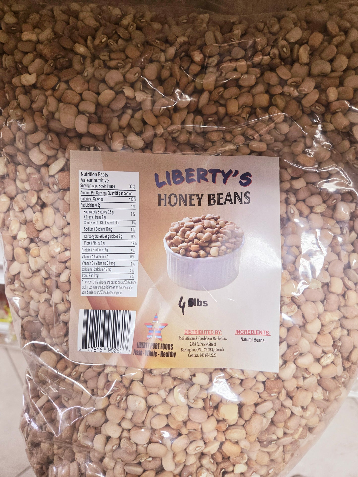 Liberty Honey Beans