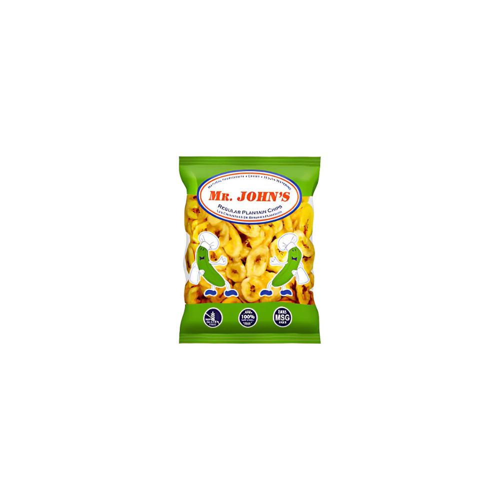 Mr John's Regular Caribbean Plantain Chips