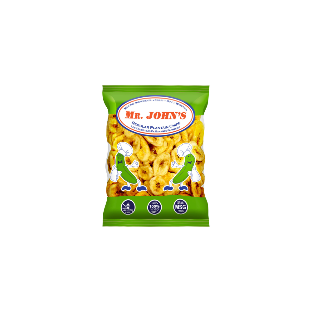 Mr John's Regular Caribbean Plantain Chips
