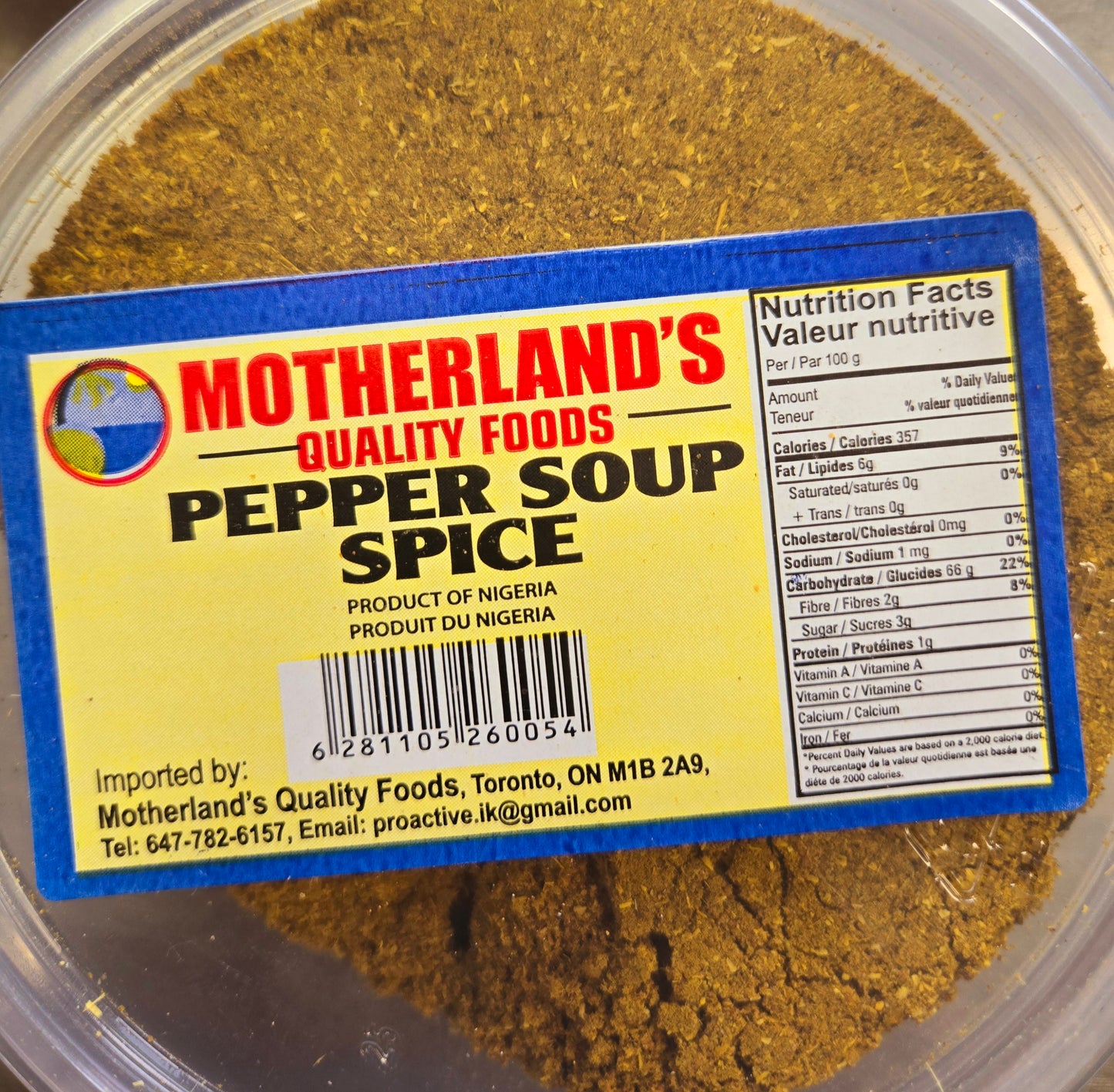 Pepper Soup Spice