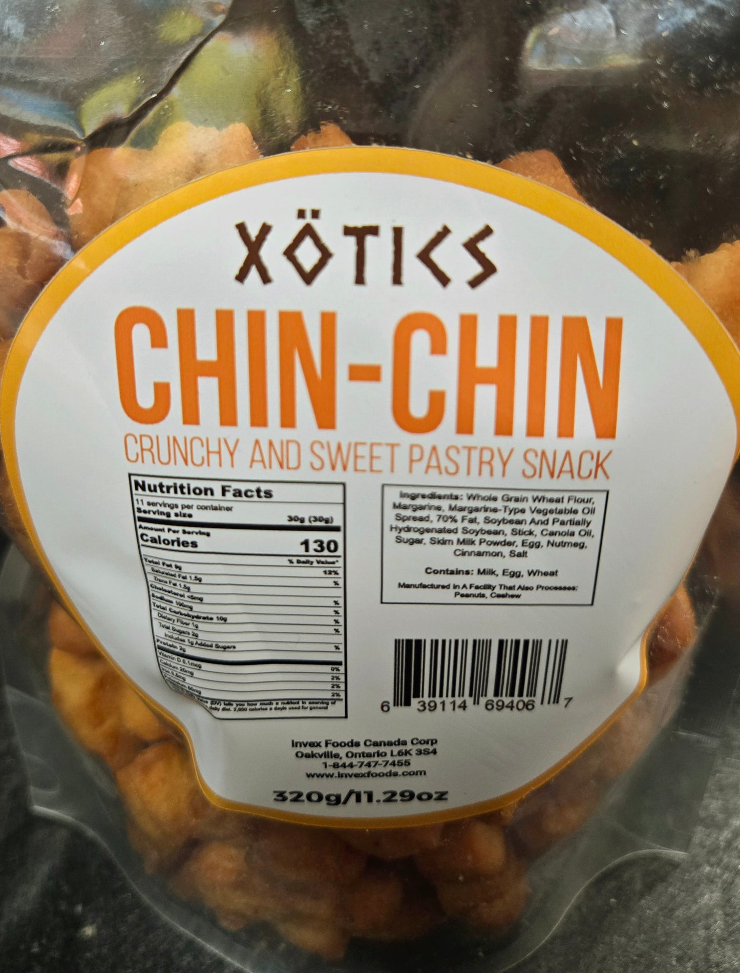 Xotics Chin Chin 320g