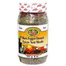 Irie Brand Ground Black Pepper - 227g