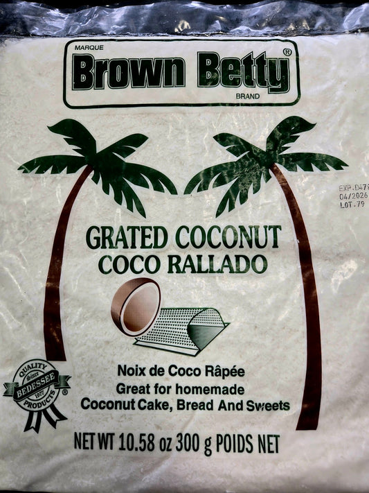 Brown Grated Coconut