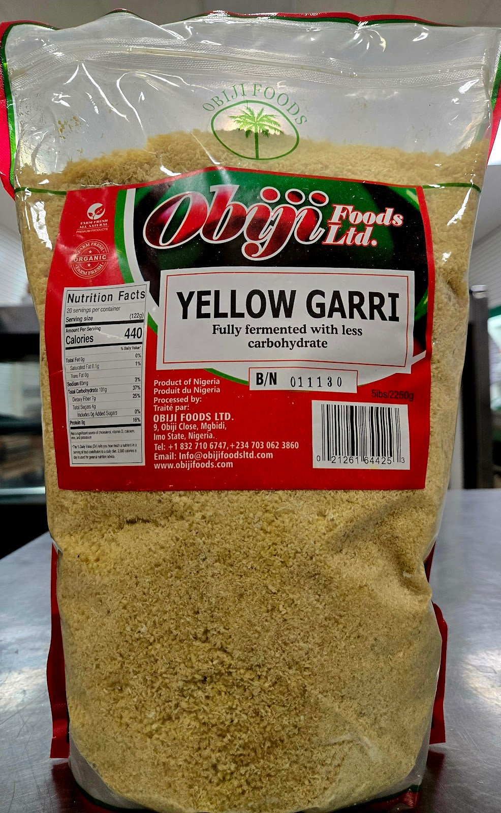 Obiji Yellow Garri
