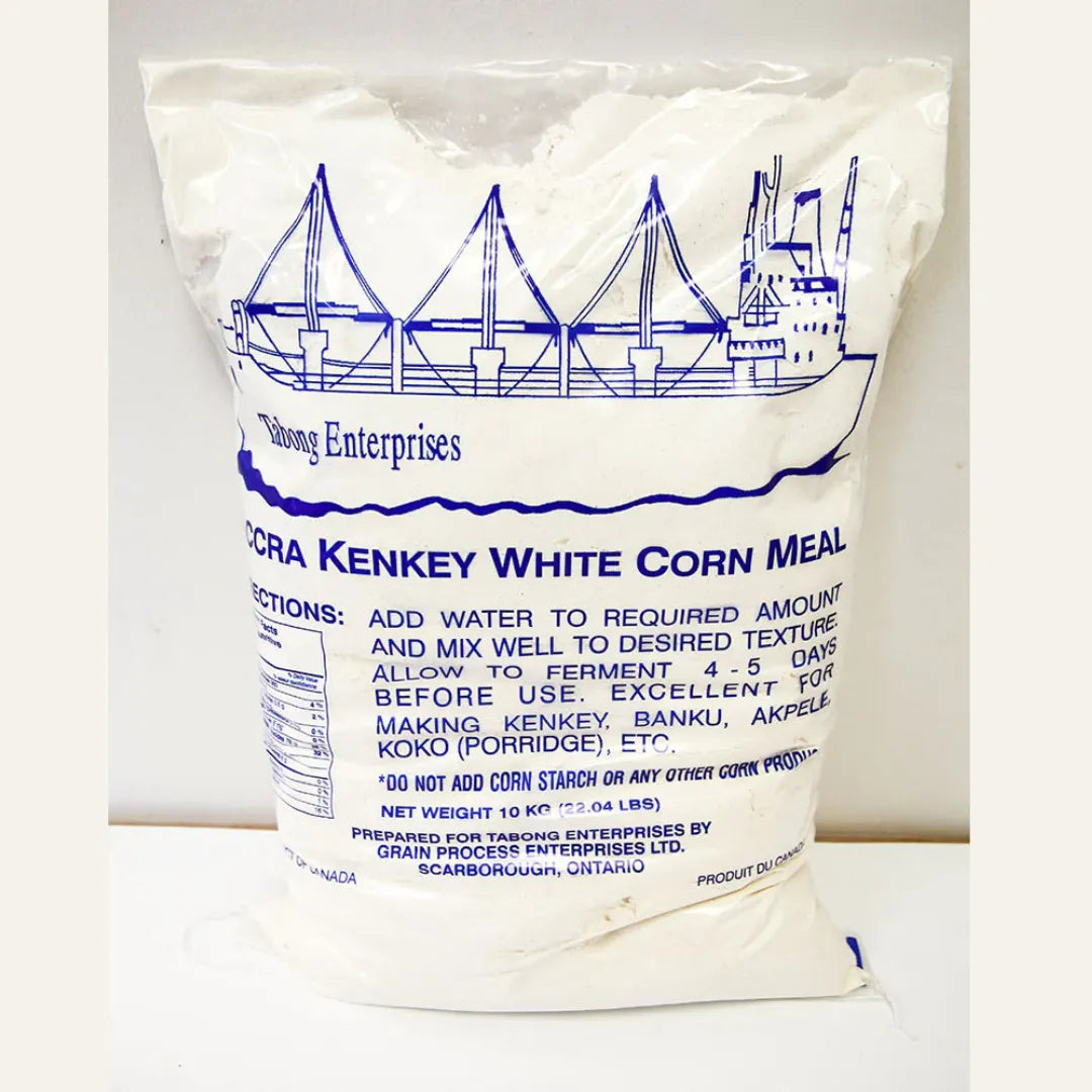 ACCRA KENKEY White Corn Meal- Large Size- 10KG