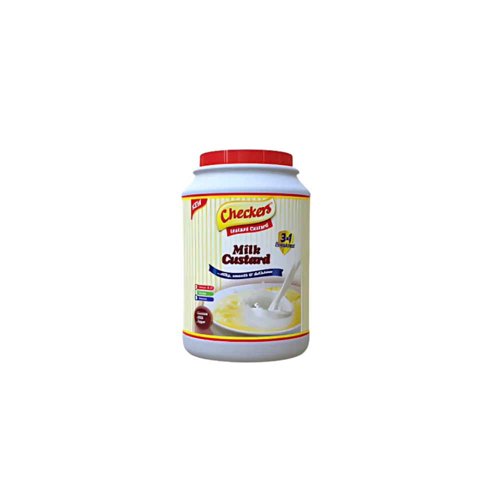 Checkers custard Milk