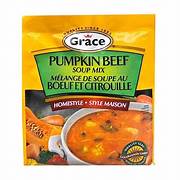 Grace Pumpkin Beef Dry Soup Mix