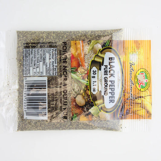 Irie Brand Black Pepper Pure Ground - 30g