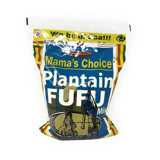 Mama's Choice Plantain Fufu Mix- Large Size- 10 lbs