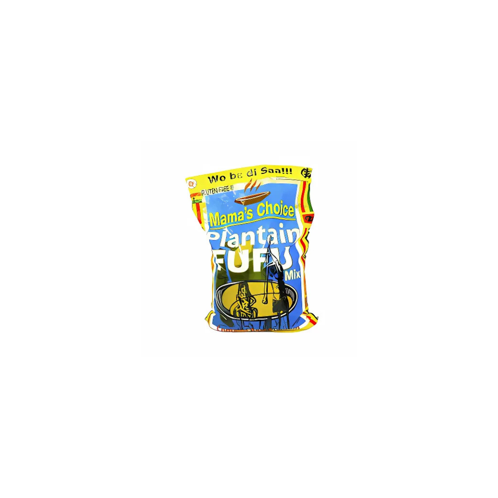 Mama's Choice Plantain Fufu Mix- Regular Size- 4 lbs