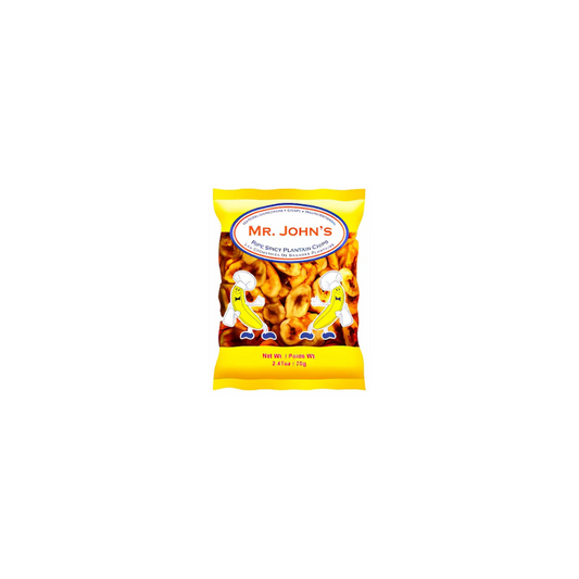Mr John's Spicy Caribbean Plantain Chips 135g