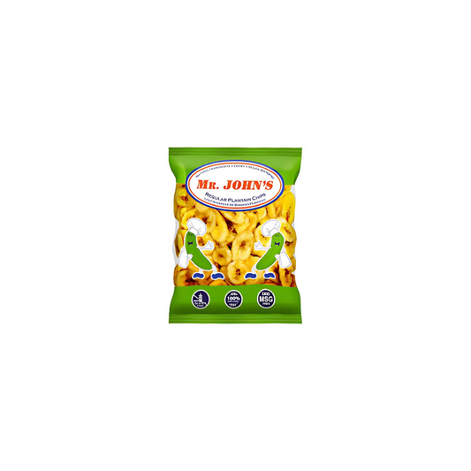 Mr John's Regular Caribbean Plantain Chips