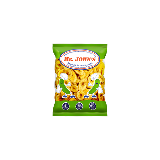 Mr John's Regular Caribbean Plantain Chips