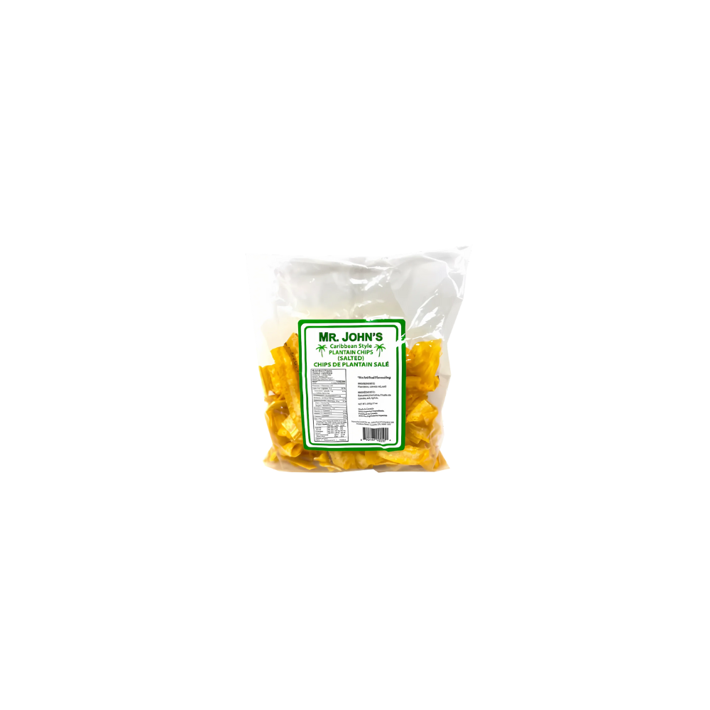 Mr John's Salted Caribbean Plantain Chips