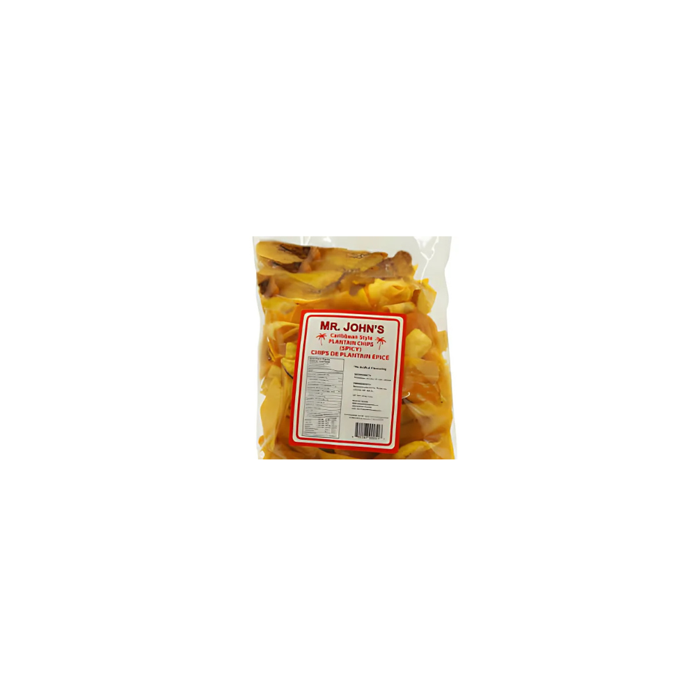 Mr John's Spicy Caribbean Plantain Chips 200g