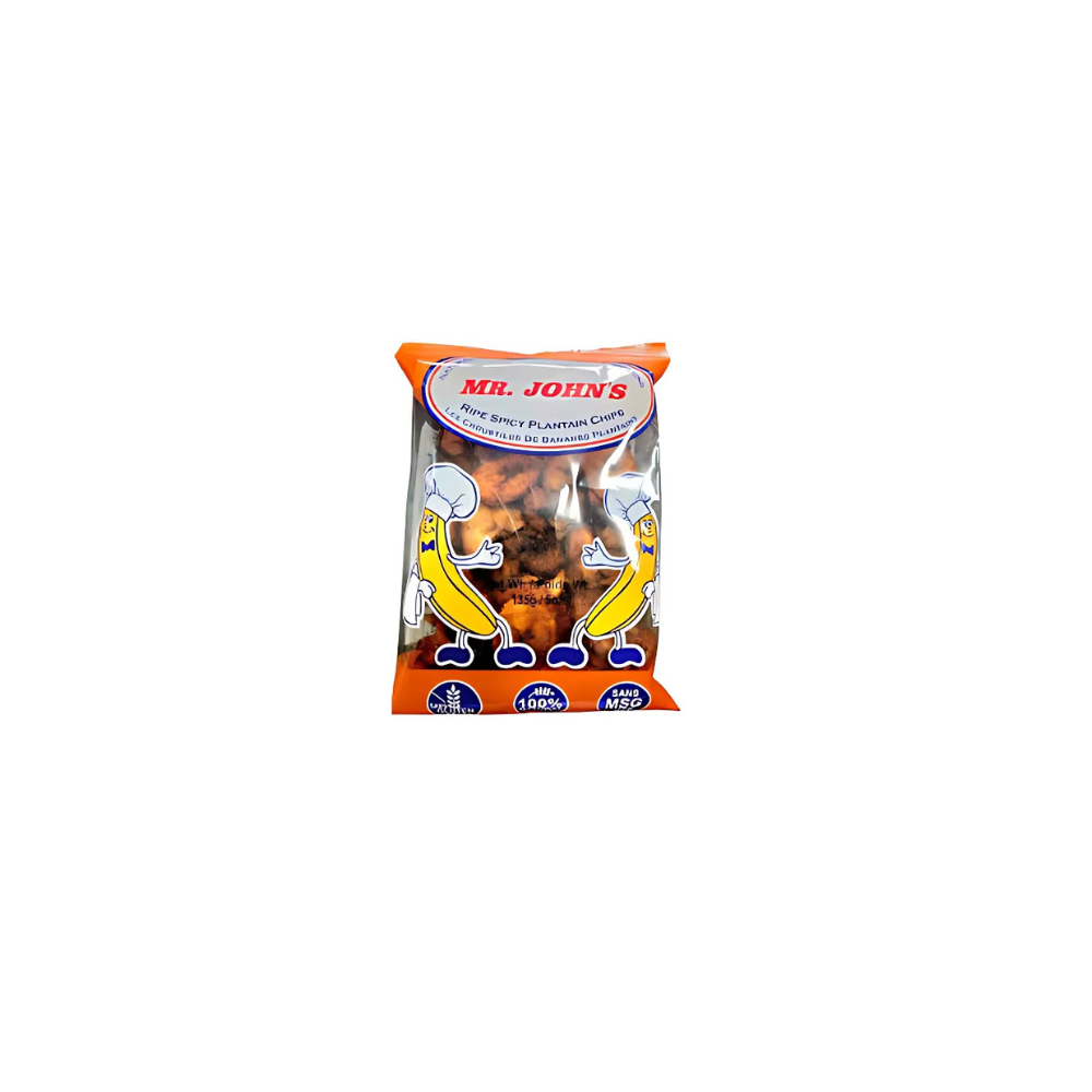 Mr John's Spicy Caribbean Plantain Chips 300g