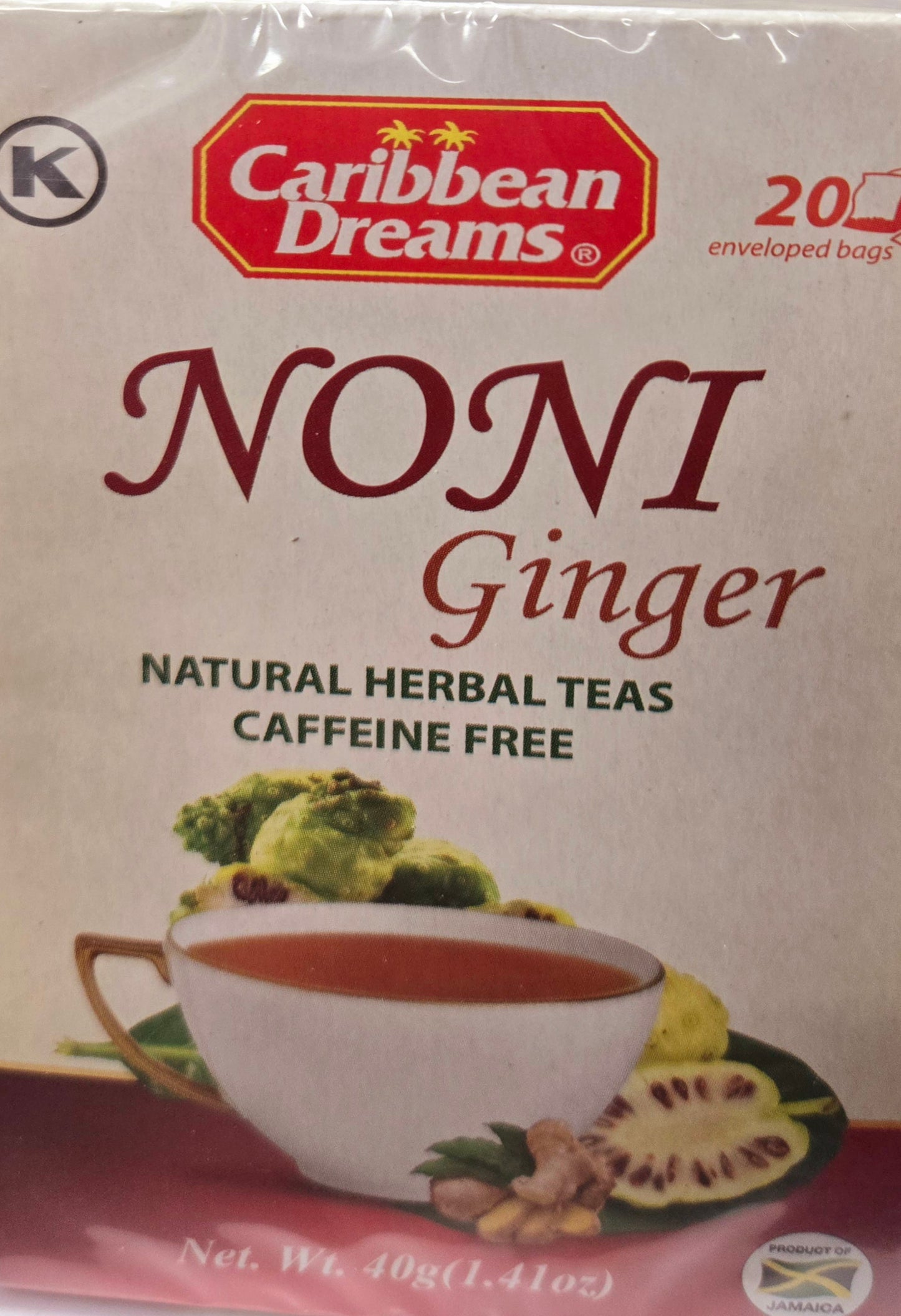 Noni Ginger Herbal Tea 