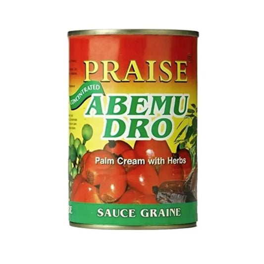 Praise Abemu Dro Palm Cream (Palmnut Soup/Banga Sauce) - 400g