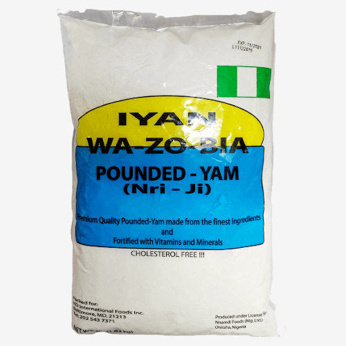 Wa-Zo-Bia Pounded Yam - 10lb