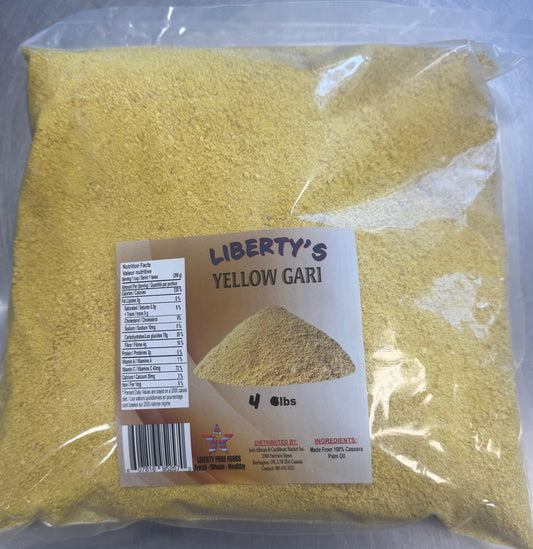 Liberty's Yellow garri - 4lbs