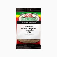 Cool Runnings Ground Black Pepper - 40g