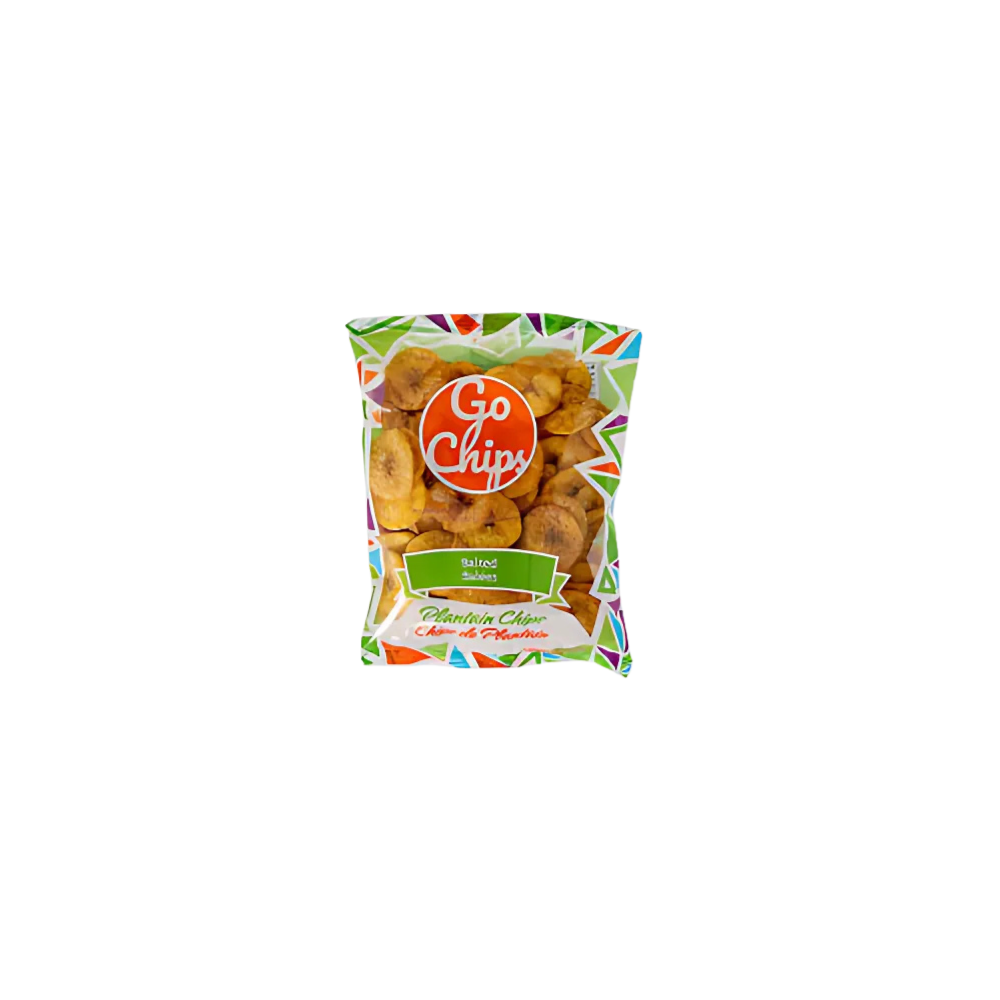 go salted plantain chips