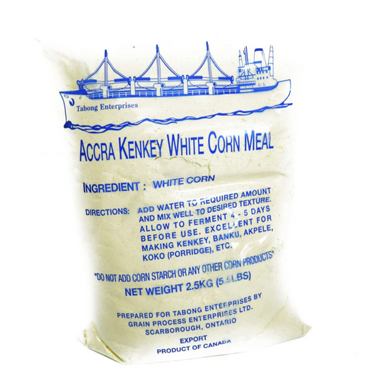 ACCRA KENKEY White Corn Meal- Regular Size- 2.5KG