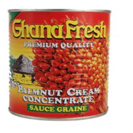 Ghana Fresh Palmnut Cream Concentrate Sauce Graine - 800g