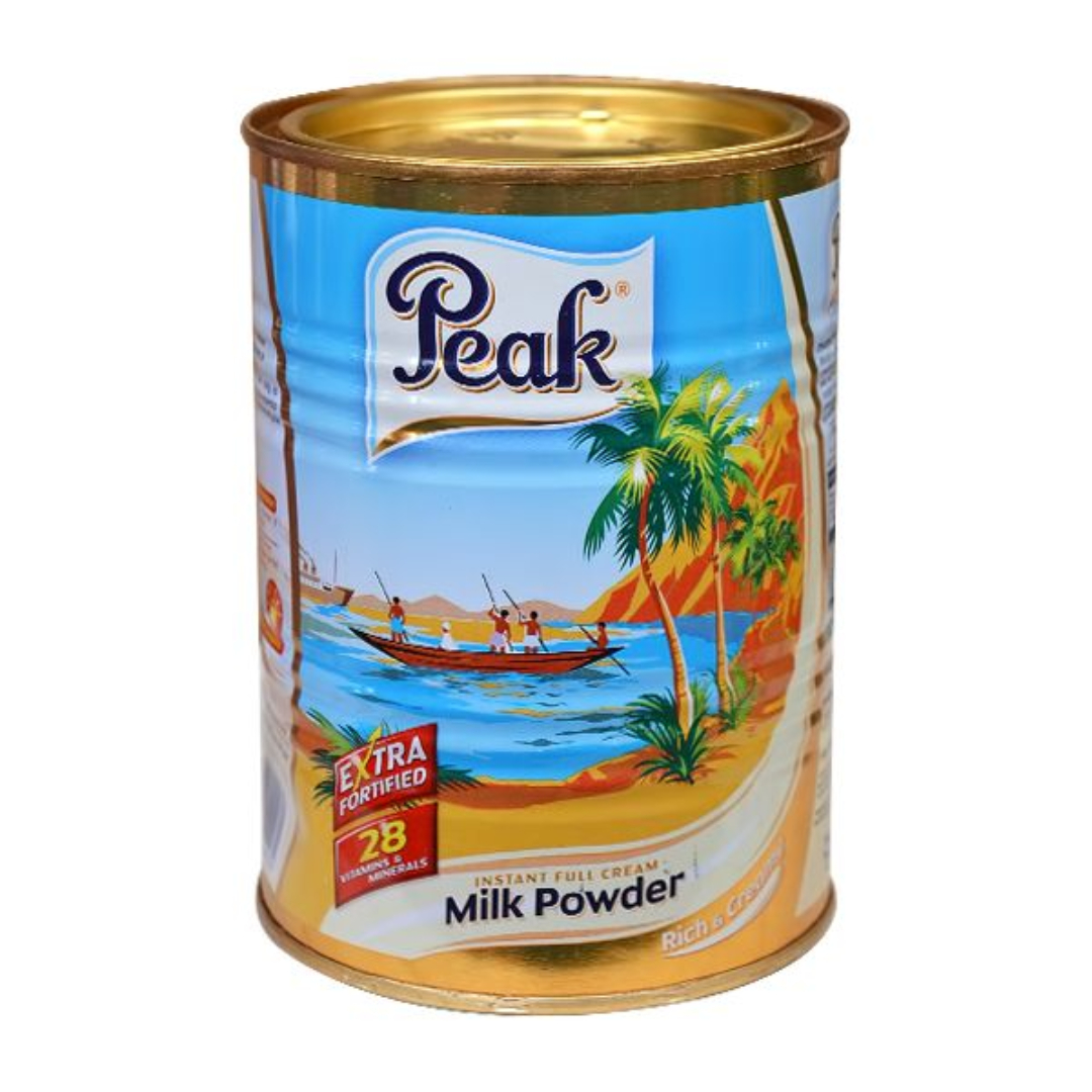 Peak Powdered Full Cream Milk Tin - 400g